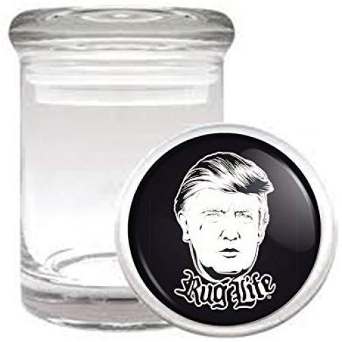 Rug Life Trump Funny Election 2016 Medical Odorless Glass Jar