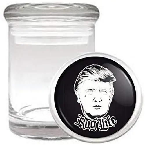 Rug Life Trump Funny Election 2016 Medical Odorless Glass Jar Rug Life Trump Funny Election 2016 Medical Odorless Glass Jar