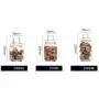 XSWZAQ Sealed cans glass transparent storage jars moisture-proof milk powder cans food grains and grains tea storage tanks (Size : 1000ml) XSWZAQ Sealed cans glass transparent storage jars moisture-proof milk powder cans food grains and grains tea storage tanks (Size : 1000ml)