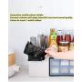 Multi-function seasoning box shelf spice bottle storage rack seasoning jar storage box condiment kitchen set, 天空蓝（大号）