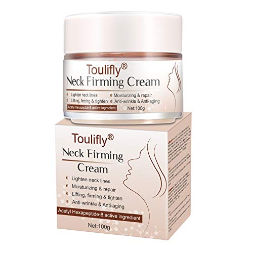 Neck Firming Cream, Neck Anti-Wrinkle Cream, Anti Aging Moisturizer for Neck & Décolleté, Neck Firming Cream for Double Chin and Sagging Skin, Neck, Chest & Décolleté Skin Care for Men & Women