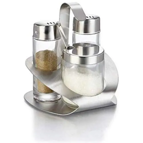 LQQGXLCondiment bottle, jar condiment storage box Spice jars Glass storage jars Spice jars Small sealed food storage containers Spice storage boxes