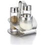 LQQGXLCondiment bottle, jar condiment storage box Spice jars Glass storage jars Spice jars Small sealed food storage containers Spice storage boxes