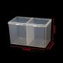 Milue Remover Paper Makeup Cotton Pad Storage Box Rhinestone Nail Art Tools Container