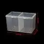 Milue Remover Paper Makeup Cotton Pad Storage Box Rhinestone Nail Art Tools Container