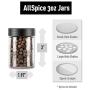 AllSpice InDrawer Spice Storage System (12 Hole with Jars)