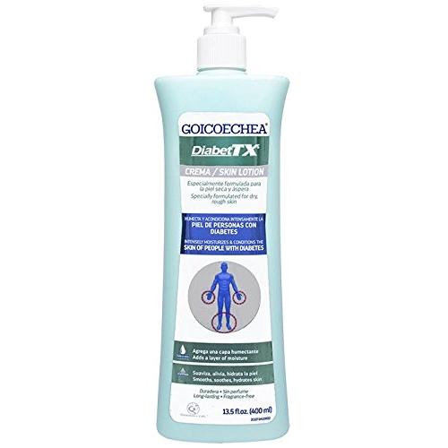 GOICOECHEA Diabet TX Body Lotion with Moisturizers (Including Soybean Oil, Per oxidized Corn Oil) Diabetes, 13.5 oz