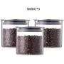 Bouteilles en verre scellées, contenants alimentaires pour la cuisine, rangement des épices/avoine/haricots/grains de café Bouteilles en verre scellées, contenants alimentaires pour la cuisine, rangement des épices/avoine/haricots/grains de café