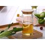 1PC 500ml Anti Leak Oil Pots Glass Condiment Bottles Sealed Sauce Vinegar Pot Bottle Storage Jar With Bamboo Lid