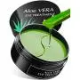 Aloe Vera Augenbehandlungsmassage (30 Paare) Reduziert Schwellungen, Falten, Augenringe, Schwellungen und Unterlichter, Verfärbte Augenbereiche, spendet Feuchtigkeit und wirkt gegen Alterung, Hydrogel-Pads mit Kollagen