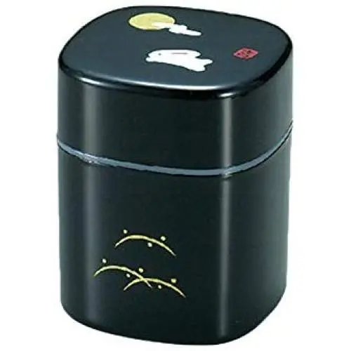 Schwerkörper-Floating Tragbarer Lagerbehälter für Teekanne, Kaffeekanne, versiegelter Behälter aus ABS-Harz, Teekessel-Lagerbehälter (Farbe: Schwarz)