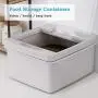 Contenants de rangement pour céréales, distributeur, pot à biscuits, contenants alimentaires en plastique avec couvercles hermétiques, sans BPA, grands, pour l'organisation de la cuisine, conserve, bonbons, 10L Contenants de rangement pour céréales, distributeur, pot à biscuits, contenants alimentaires en plastique avec couvercles hermétiques, sans BPA, grands, pour l'organisation de la cuisine, conserve, bonbons, 10L