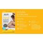 Nads Sugar Wax Kit - Wax Hair Removal For Women - Body+Face Wax - All Skin Types - At Home Waxing Kit With 6 Oz Sugar Wax, Cleansing Soap, Wooden Spatula, Re-Usable Cotton Strips