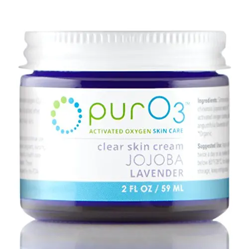 PurO3 Ozonated Jojoba Oil with Lavender - 2 oz - Glass Jars