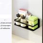 Refrigerator Spice Rack Black Organizer Single Tier Lightweight Spice Storage Magnetic Fridge Jar of Olive Oil Salt Pepper Small Things