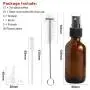 Glass Spray Bottles, ESARORA 12 Pack 2oz Amber Glass Spray Bottle Set Fit for Essential Oils - Cleaning Products - Aromatherapy Glass Spray Bottles, ESARORA 12 Pack 2oz Amber Glass Spray Bottle Set Fit for Essential Oils - Cleaning Products - Aromatherapy
