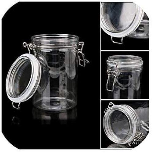 Wholesale Food Storage Jar With Air Tight Sealed Metal Clamp Lid For Milk Powder Kitchen May06