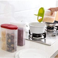 Bottles,Jars & Boxes - Dry Food Storage Container Airtight Lid Suitable Sugar Coffee Rice Snacks Pet Foo - Boxes Jars Bottles Jars Boxes Flour Contain Snack Sugar Garlic Cereal Canister Coffee La