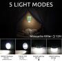 ERAVSOW Mückenstachel & LED Campinglaterne & Taschenlampe 3-in-1, wasserdichter wiederaufladbarer Mückenstachel, tragbar, kompakter Campingausrüstung für Outdoor-Aktivitäten