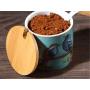 Mini Spice Jars Ceramic Spice Box Set Creative Home European Double Layer Spice Jar