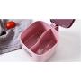 Mini Spice Jars 3 creative double grid seasoning box kitchen household seasoning storage box