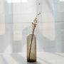 Chic European Natural Glass Storage Jar Bottle Scandinavian Nordic Elegant Desk Storage Bottle Organizer Flower Container Decor,1