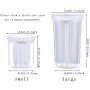 3 Pieces Kitchen Pantry Storage Containers Fresh Sealed Jar Suit for Dried Fruits and Sugar Flour and baking Supplies (Large) 3 Pieces Kitchen Pantry Storage Containers Fresh Sealed Jar Suit for Dried Fruits and Sugar Flour and baking Supplies (Large)