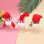 Boîte Cadeau Noël 3pcs, Père Noël, Renne, Bonhomme de Neige, pour les Gourmandises, Décorations pour Fête de Noël