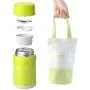 Bocal Alimentaire en Acier Inox pour Bébé 15 oz avec Cuillère Pliable, Récipient Thermique d'Aliment pour Enfants, Boîte à Déjeuner pour Enfants avec Sac de Transport et Cuillère (Bocal Noir 450ml) Bocal Alimentaire en Acier Inox pour Bébé 15 oz avec Cuillère Pliable, Récipient Thermique d'Aliment pour Enfants, Boîte à Déjeuner pour Enfants avec Sac de Transport et Cuillère (Bocal Noir 450ml)