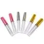 Remplissez vos tubes de gloss vides, récipient réutilisable pour gloss avec caps dorés, argentés et roses 6 pièces (5ml/0.17oz) Remplissez vos tubes de gloss vides, récipient réutilisable pour gloss avec caps dorés, argentés et roses 6 pièces (5ml/0.17oz)