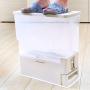 Cereal Storage Containers Dispenser Cookie Jar, Food Storage Containers Plastic with Lids Airtight Bpa Free Large for Kitchen Pantry Organization Canister Candy Bulk, 15L
