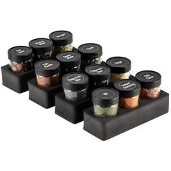 AllSpice InDrawer Spice Storage System (12 Hole with Jars)