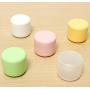 12 Pcs 50G 50ML Refillable Plastic Empty Face Cream Lotion Cosmetic Powder Container Makeup Make Up Glitter Storage Bottle Jar Lot with Inner Lids - Green