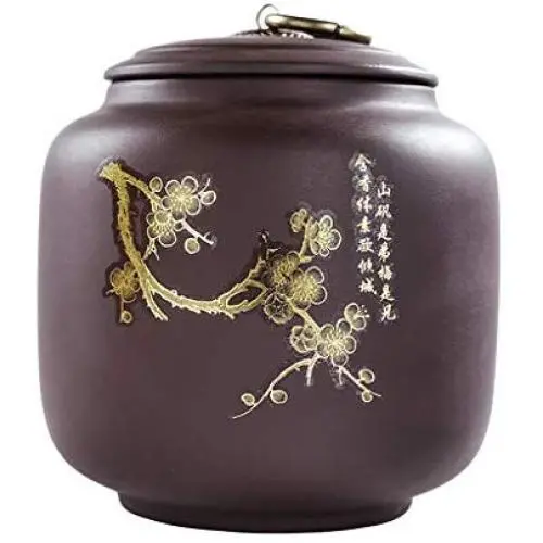 Keramik-Dosen für Müsli, Tee und Feuchtigkeitsschutzbehälter, Küchen-Lagerbehälter (Farbe: C)