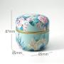 50Ml Japanese Style Kitchen Tea Box Jar Storage Holder Sweetmeats Candies Cans Teaware Tea Caddies Tin Containers Storage Box,02