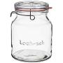 Luigi Bormioli Lock-Eat Handy Jar 67.75 Ounce (2 Liters)