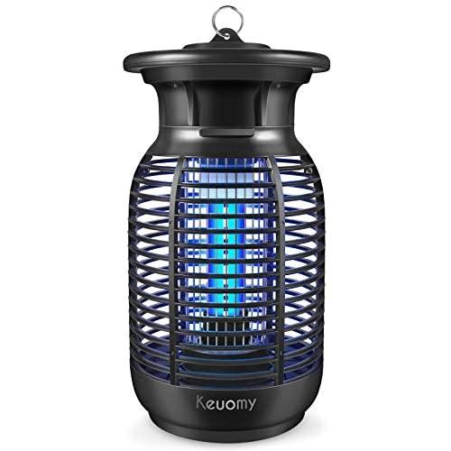 Bug Zapper, Effective 4250V Mosquito Zappers Killer, Waterproof Insect Fly Traps Gnat Killer for Indoor/Outdoor - Electronic Light Bulb Lamp for Backyard, Patio and Home