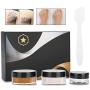 Tattoo Concealer, Professional Scar Tattoo Concealer Vitiligo Hiding Spots Makeup Cover Cream Set for Vitiligo Spots Birthmarks