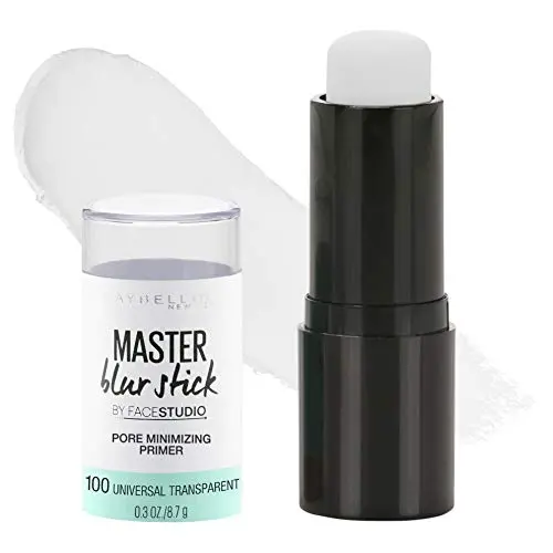 Maybelline New York Facestudio Master Blur Stick Primer Makeup, Universal Transparent, 0.3 oz. Maybelline New York Facestudio Master Blur Stick Primer Makeup, Universal Transparent, 0.3 oz.