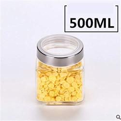 Kitchen Food Storage Jar Airtight Food Storage Kitchen Glass Jar Moisture-Proof Home Multi-Purpose Jam Bottle Cruet Glass Sealed Can