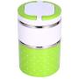 Stainless Steel Insulated Lunch for Kids Large Leak-Proof Storage Jar for Hot/Cold Food, Soups, Liquids - BPA Free - Fits Most Lunch Boxes And Bags,Green,2layer