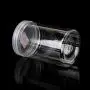 Contenant Rond en PET Transparent 6,4 cm OD avec Couvercle Scellé XISAOK Contenant Rond en PET Transparent 6,4 cm OD avec Couvercle Scellé XISAOK