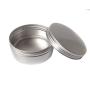 12PCS 60ml Silver Aluminum Metal Empty Refillable Cream Balm Nail Art Cosmetic Make Up Sample Aluminum Tins Bottle Pot Lip Jars Container Case With Screw Lid For DIY Make Up Hold Samples