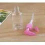 6PCS 75ml 2.5 oz Clear Plastic Empty Pumps Bottles Dispenser Jars Container For Travel Bathroom Lotion Shower Liquid Soap Cream Cosmetic Foundations Body Wash