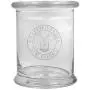 12 oz Clear Glass storage Herb Stash Jar and Lid with US Airforce Logo