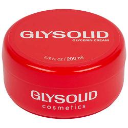 Glysolid Glycerin Skin Cream - Thick, Smooth, and Silky - Trusted Formula for Hands, Feet and Body 6.76 fl oz (200ml Jar)