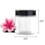 4OZ Glass Jars with Lids, Hoa Kinh Small Glass Jars, 12 Pack Round Canning Storage Jars Containers for Storing Lotions, Powders, and Ointments