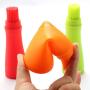 JUSTDOLIFE Silicone Oil Bottle Brush BBQ Oil Bottle Heat Resistant Oil Dispenser Brush for Baking