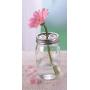 Glorex Glass with Lid, 6.5 x 6.5 x 13.5 cm, Clear