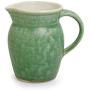 ExclusiveLane Jade Green Ceramic Milk & Water Jug (Studio Pottery) -Carafes & Pitchers Jars & Containers Kitchen Storage